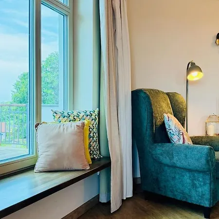 Fewozauber - Penthouse Weitsicht, 180qm, Neu, Best-lage, Riesen-dachterrasse 바트 도베란