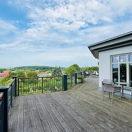 Fewozauber - Penthouse Weitsicht, 180qm, Neu, Best-lage, Riesen-dachterrasse * 바트 도베란