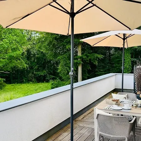 Fewozauber - Penthouse Weitsicht, 180qm, Neu, Best-lage, Riesen-dachterrasse *