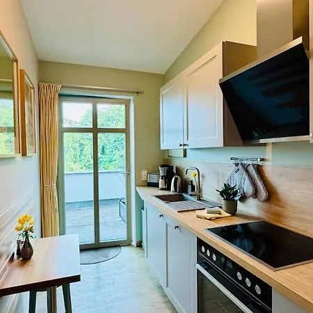 Fewozauber - Penthouse Weitsicht, 180qm, Neu, Best-lage, Riesen-dachterrasse 바트 도베란