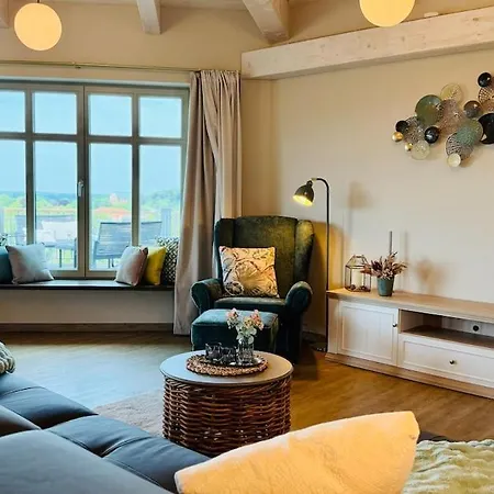 아파트 Fewozauber - Penthouse Weitsicht, 180qm, Neu, Best-lage, Riesen-dachterrasse *